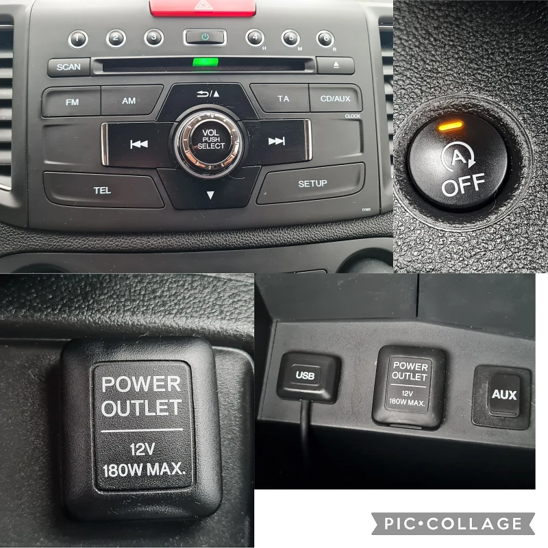 Honda Cr-v 2.2i-CDTI -150kc/4WD/6ck/БЯЛА ПЕРЛА, снимка 12 - Автомобили и джипове - 52344954