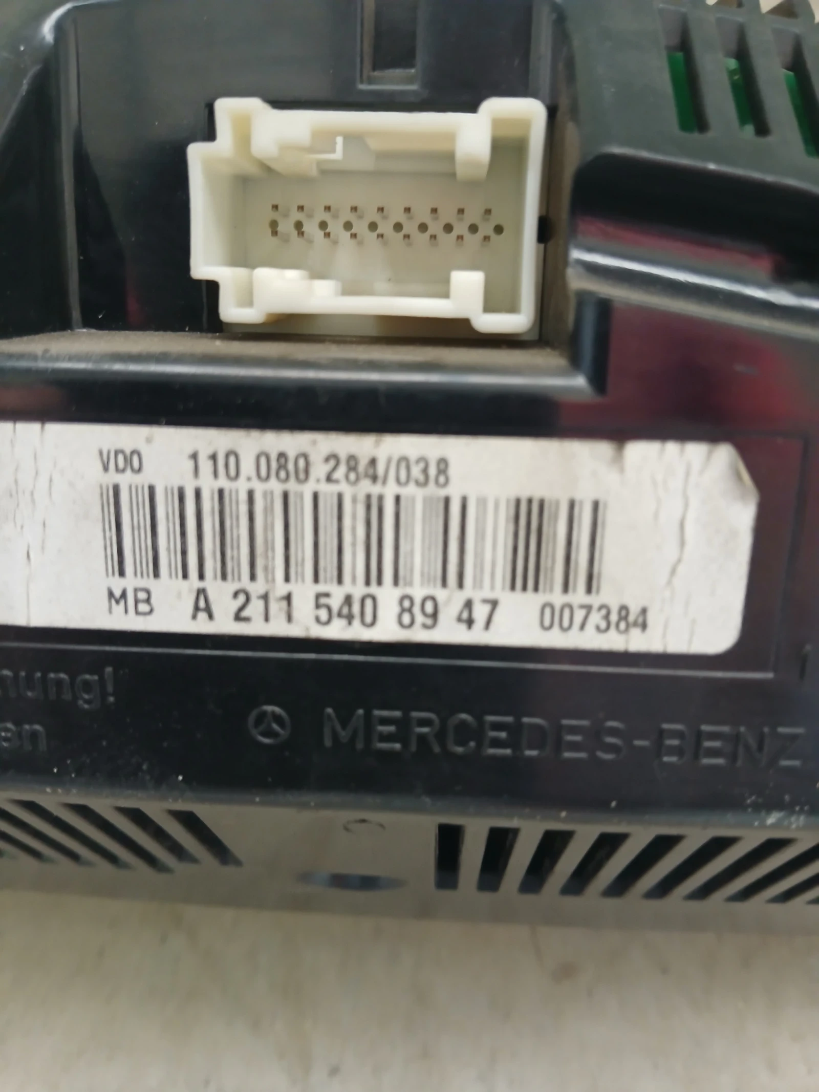 А211 530 89 47 километраж Mercedes W211, снимка 3 - Части - 55204376