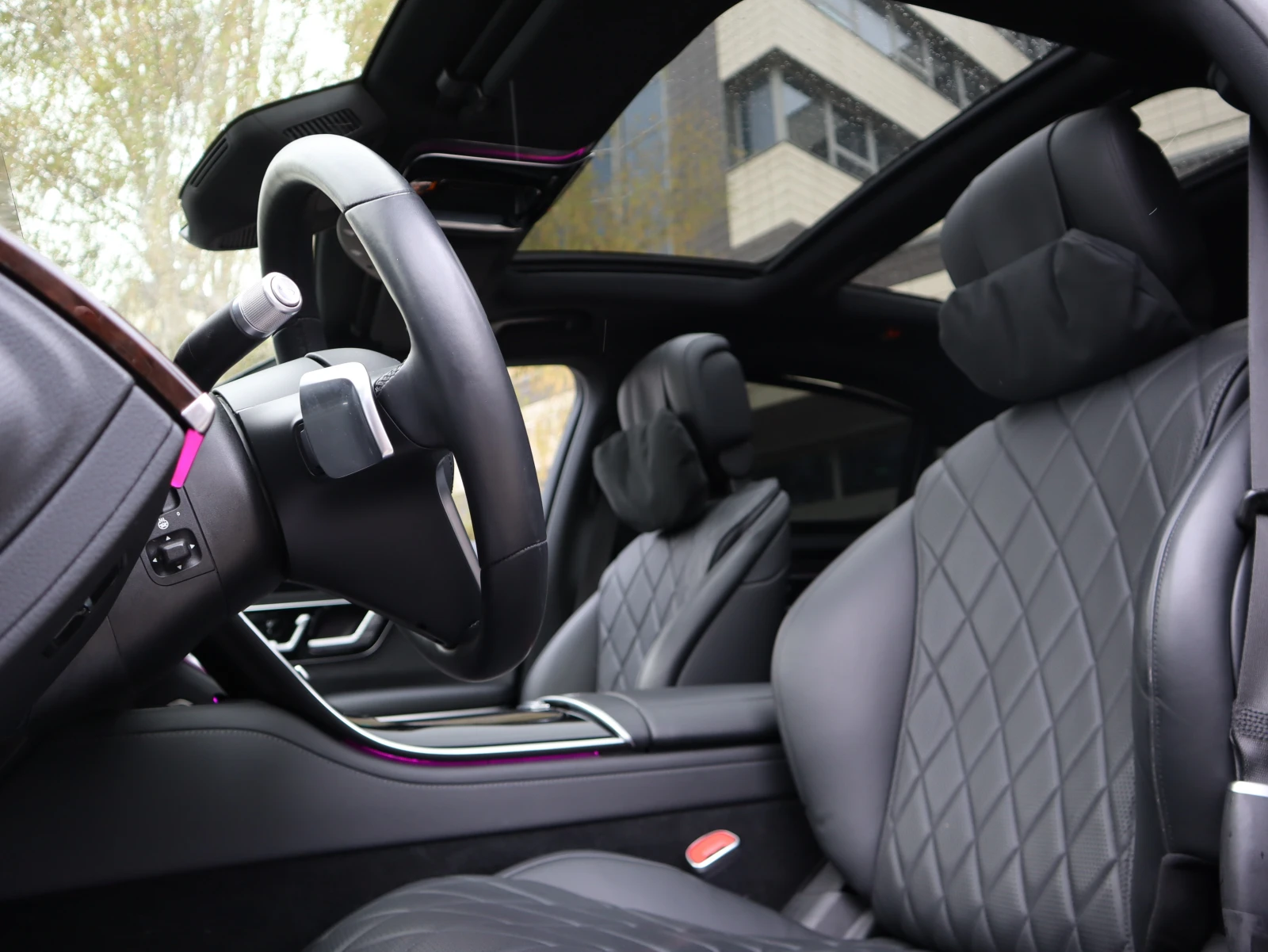 Mercedes-Benz S 500 AMG/4Matic/Long/Burmester/Обдухване/Панорама - изображение 8