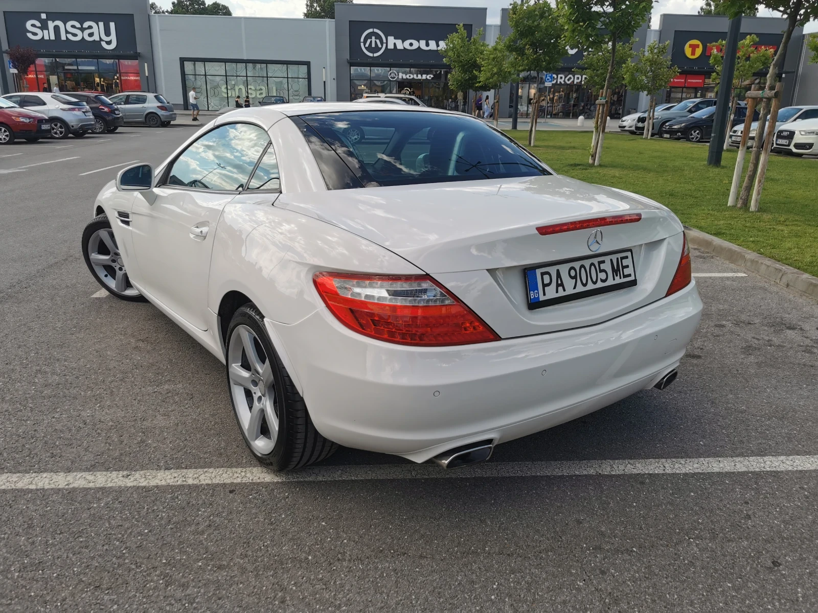 Mercedes-Benz SLK 250d 7G+ , снимка 8 - Автомобили и джипове - 54555593