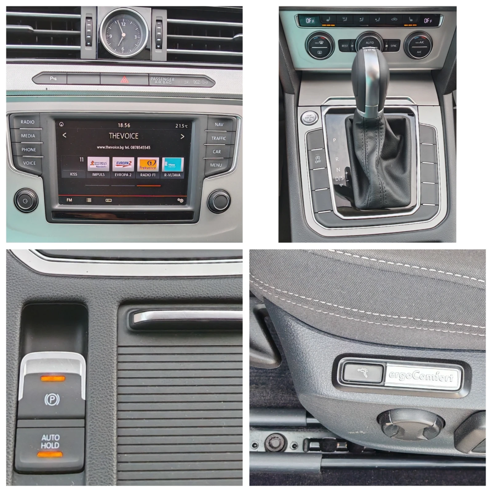 VW Passat 2.0TDI 150к.с HIGHLINE* AUTOMAT* LED* Navi* ACC* , снимка 14 - Автомобили и джипове - 54740155