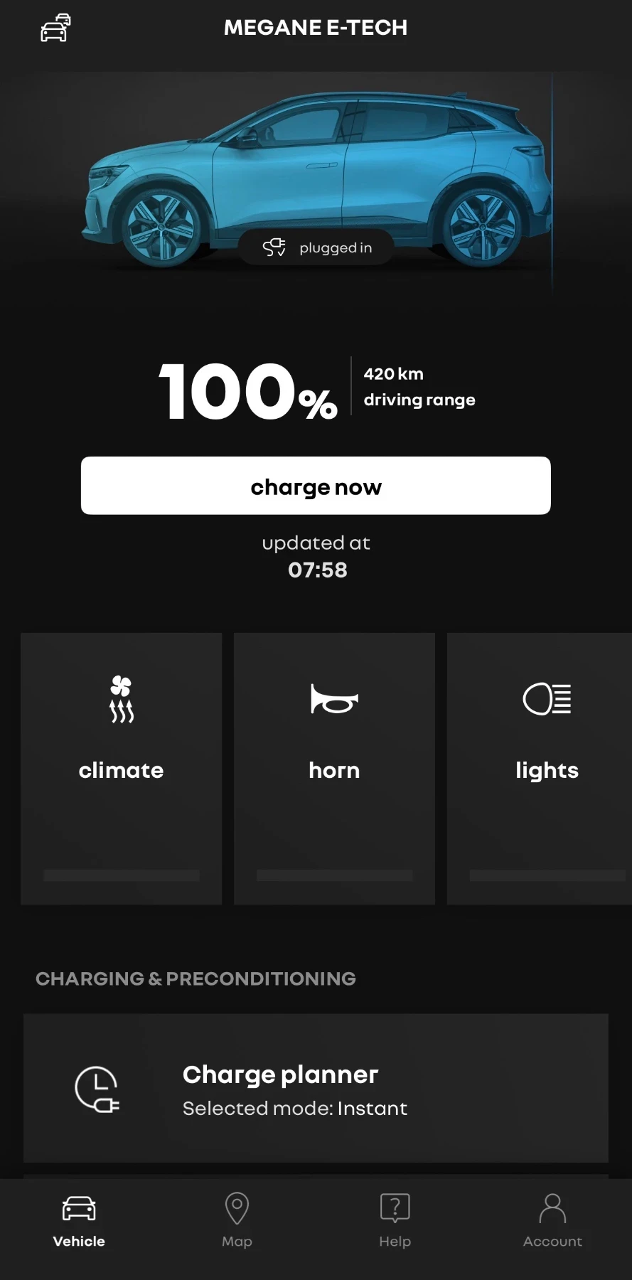 Renault Megane E-TECH EVOLUTION 60kwh ПОДГРЕВ ГАРАНЦИЯ , снимка 12 - Автомобили и джипове - 56511134