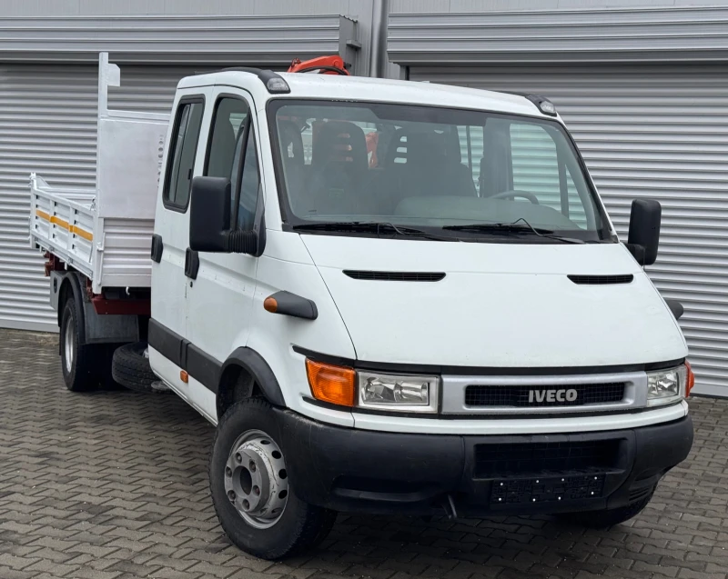 Iveco 65c15 2, 8tdi 150ps, 6ck., 3x самосвал+ кран, тахо, N2, снимка 4 - Камиони - 53107702