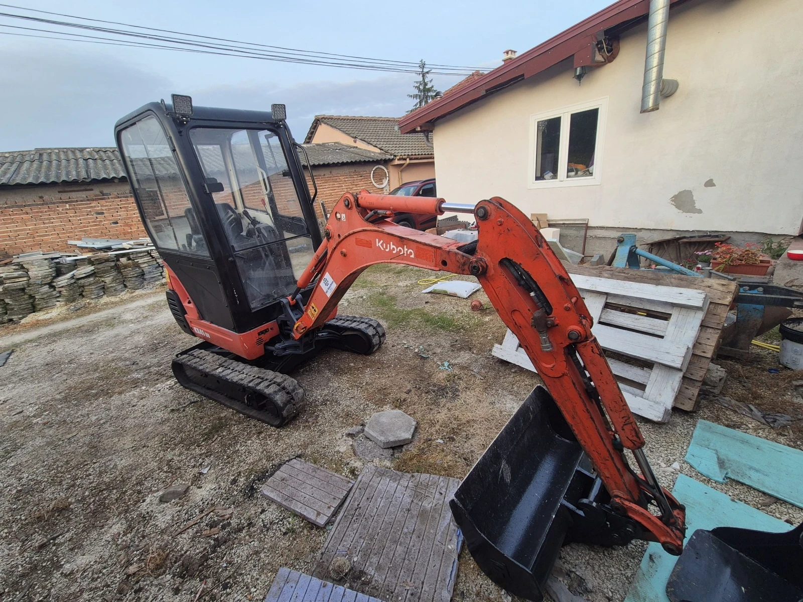 Багер Kubota KX41-3V, снимка 3 - Индустриална техника - 54527533