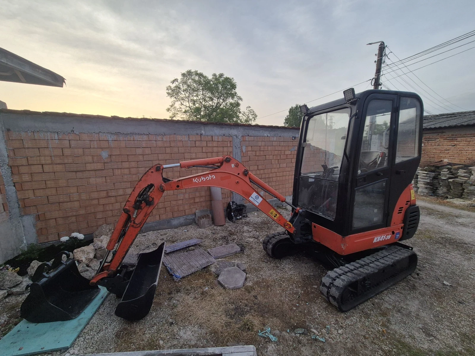 Багер Kubota KX41-3V