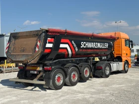 Полуремарке Schwarzmuller 5880кг, 25м3, ALCOA, боге, снимка 3