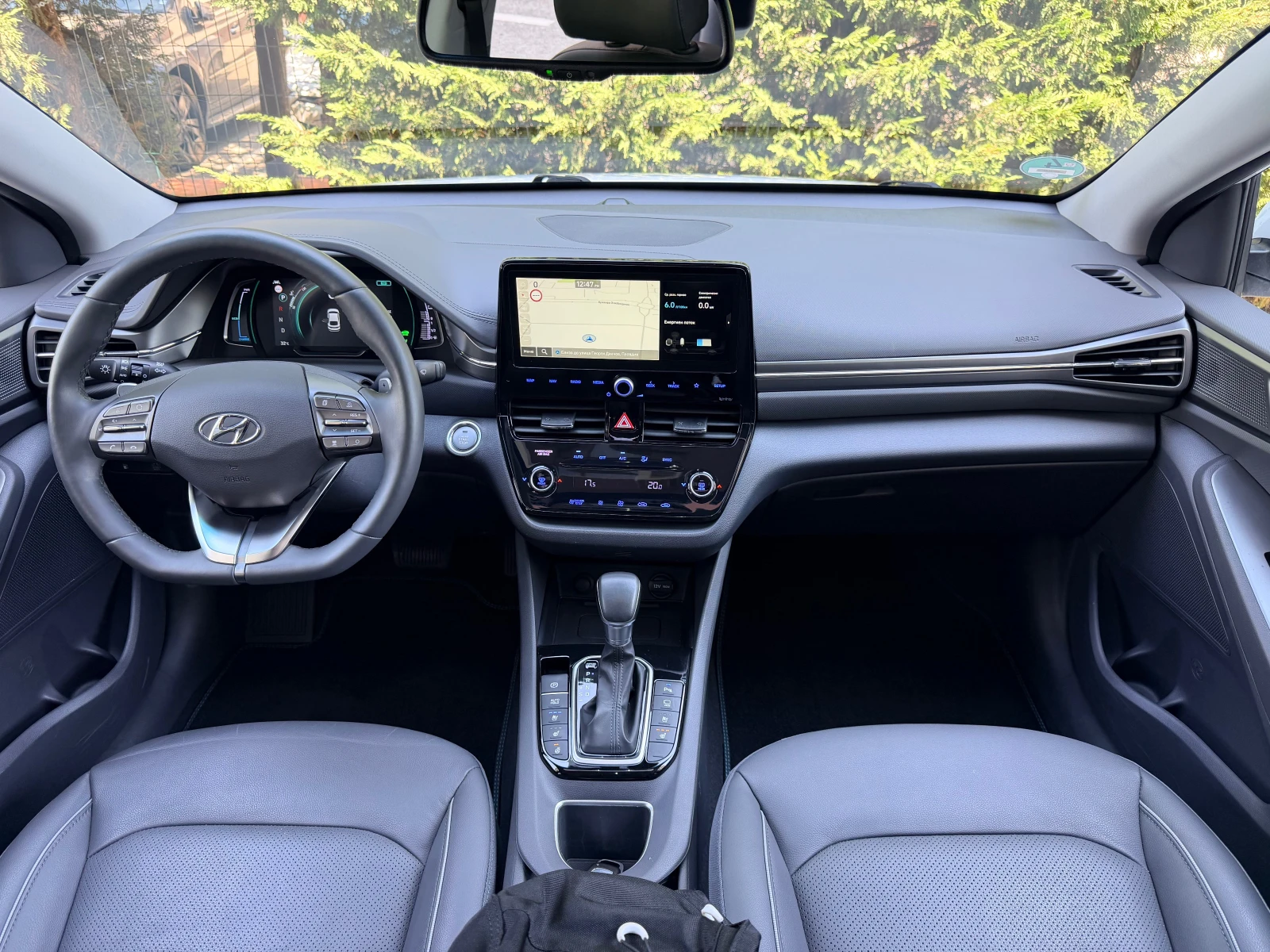 Hyundai Ioniq 1.6 HYBRID PREMIUM PODGREV OBDUHVANE LUK LED FULL, снимка 11 - Автомобили и джипове - 55742153