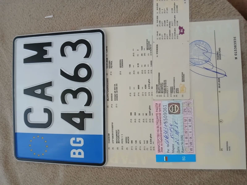 Honda Nx Чисто нов регистриран 2 години международна гаранц, снимка 12 - Мотоциклети и мототехника - 53166588