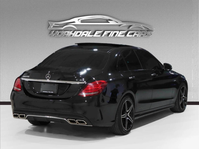 Mercedes-Benz C 43 AMG DESIGNO / NIGHT PKG / BURMESTER / PREMIUM PKG, снимка 6 - Автомобили и джипове - 52677787