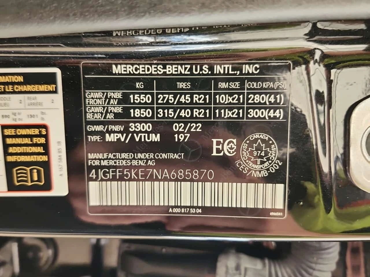 Mercedes-Benz GLS 450 AMG * 7 МЕСТА * CARFAX * , снимка 16 - Автомобили и джипове - 56168859
