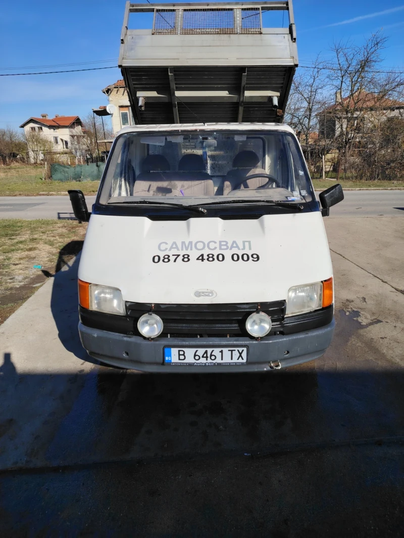 Ford Transit Самосвал с двойна гума, снимка 1 - Бусове и автобуси - 48669103