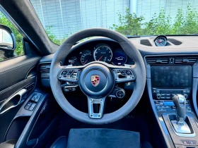 Porsche 991 911 TURBO S/581HP/COUPE/PANO/LIFT/BURMESTER/908a, снимка 11