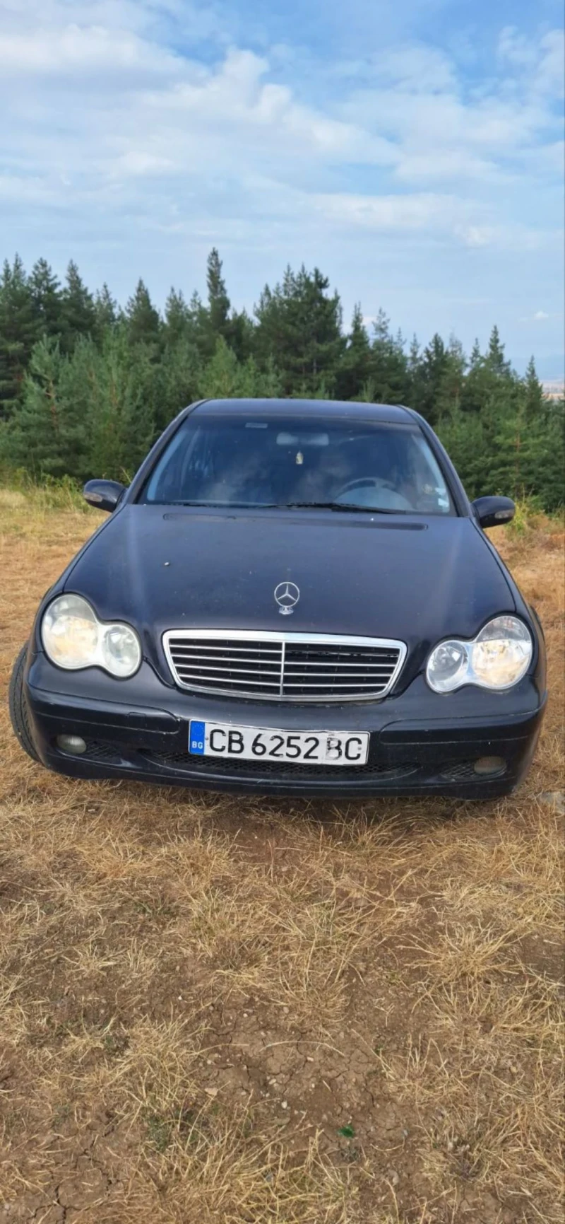 Mercedes-Benz C 180 1.8i 129kc с перфектна газова 10/100, 6 скорости, снимка 1 - Автомобили и джипове - 47197371