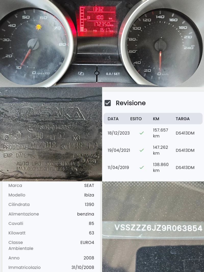 Seat Ibiza 1.4I/GPL/BLACK FRIDAY/ACC/КЛИМАТРОНИК/EURO 4/ТОП, снимка 12 - Автомобили и джипове - 51591413