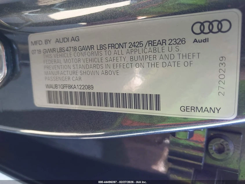 Audi S3 2.0L I-4 DI, DOHC, VVT, TURBO, 288HP All Wheel | Mobile.bg � ����������� 9