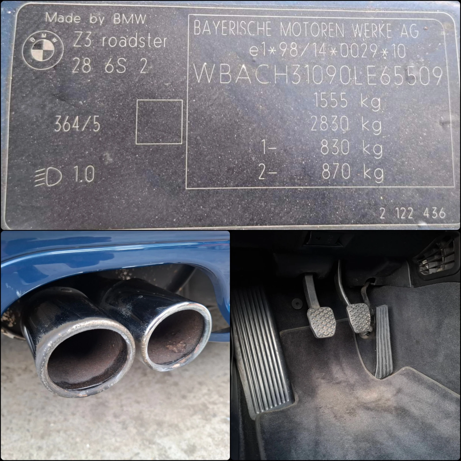BMW Z3 2.8i ///M Sport + LSD 25%, снимка 17 - Автомобили и джипове - 54964433