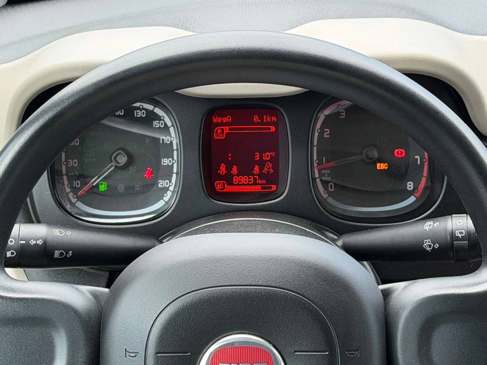 Fiat Panda 1.2i , снимка 10 - Автомобили и джипове - 55215360