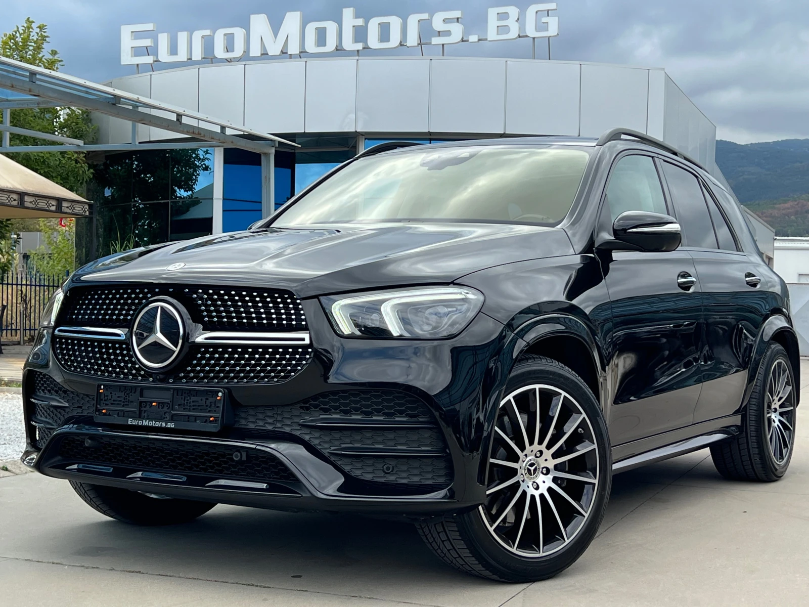 Mercedes-Benz GLE 350d, AMG LINE, NIGHT PACK, PANO, DISTR, BURMEST,  | Mobile.bg   1