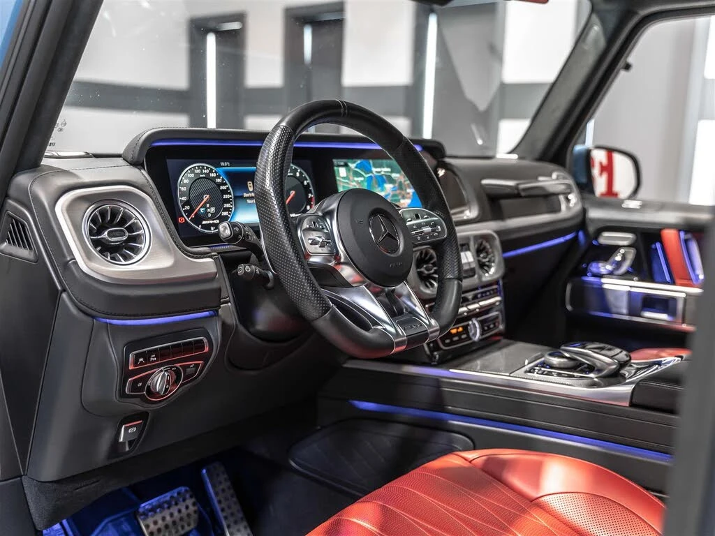 Mercedes-Benz G 63 AMG * АВТО КРЕДИТ* ЦЕНА ДО БГ * Сервизна история *  - изображение 6