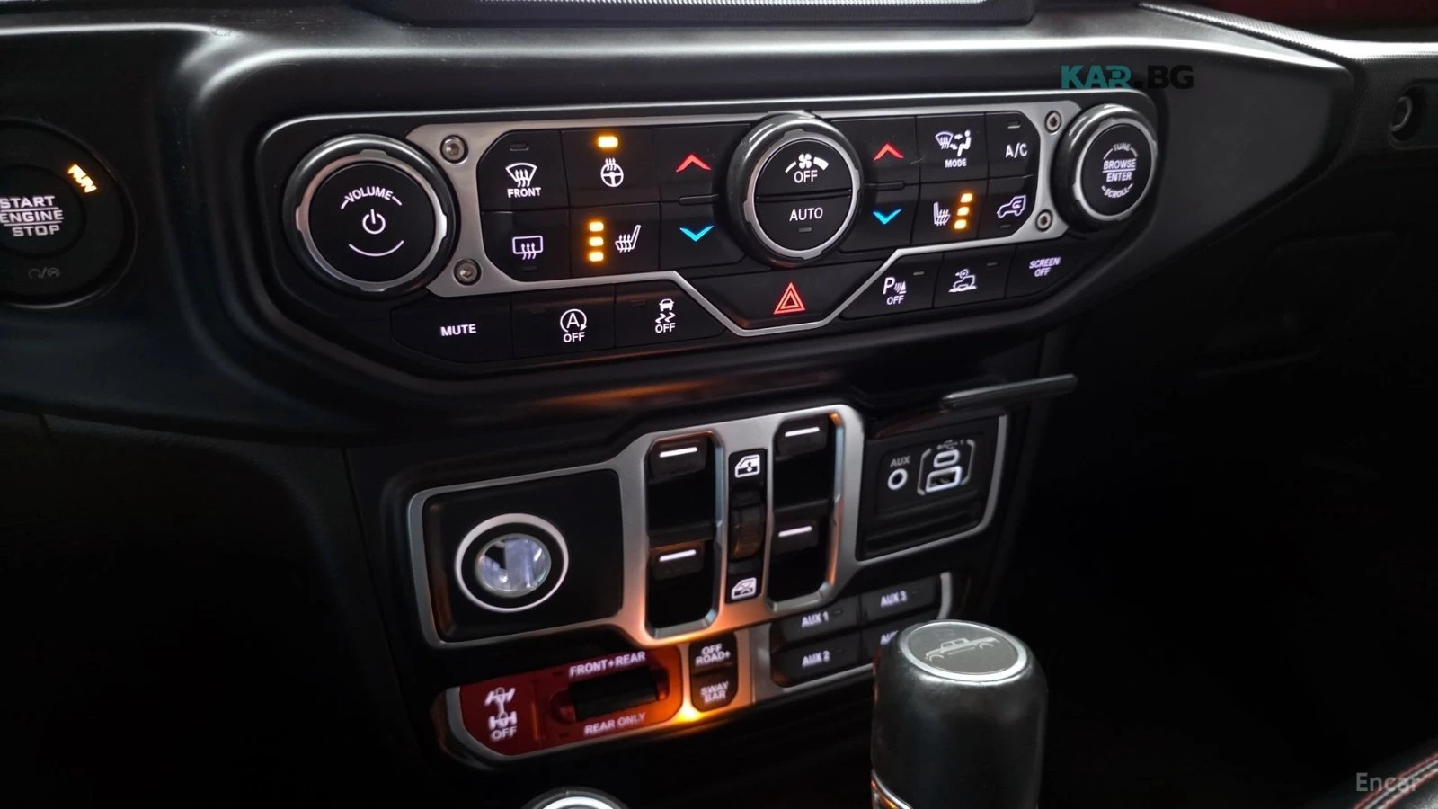 Jeep Gladiator * 3.6* RUBICON* КОЖА* ПОДГРЕВ* NAVI* , снимка 15 - Автомобили и джипове - 54732805