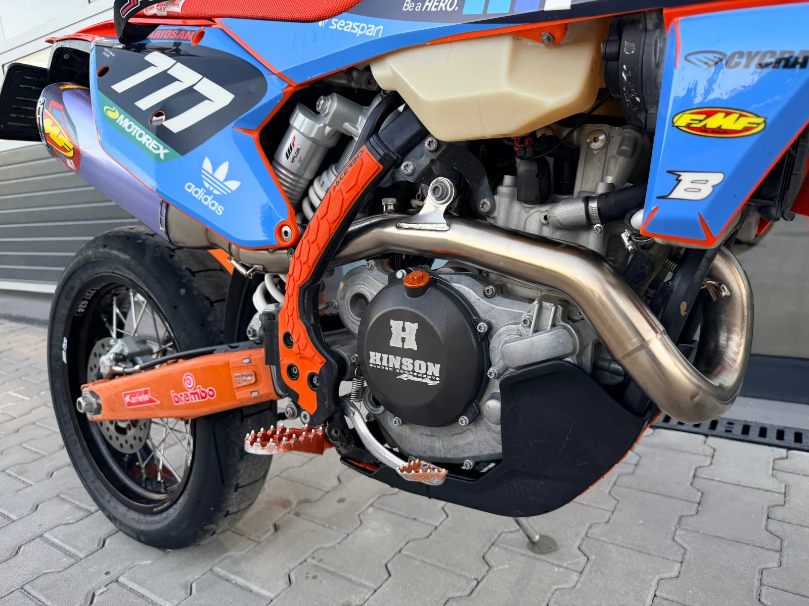 Ktm EXC  450cc | 2018 Година | 180 Моточаса | FMF | А2 , снимка 5 - Мотоциклети и мототехника - 56034349