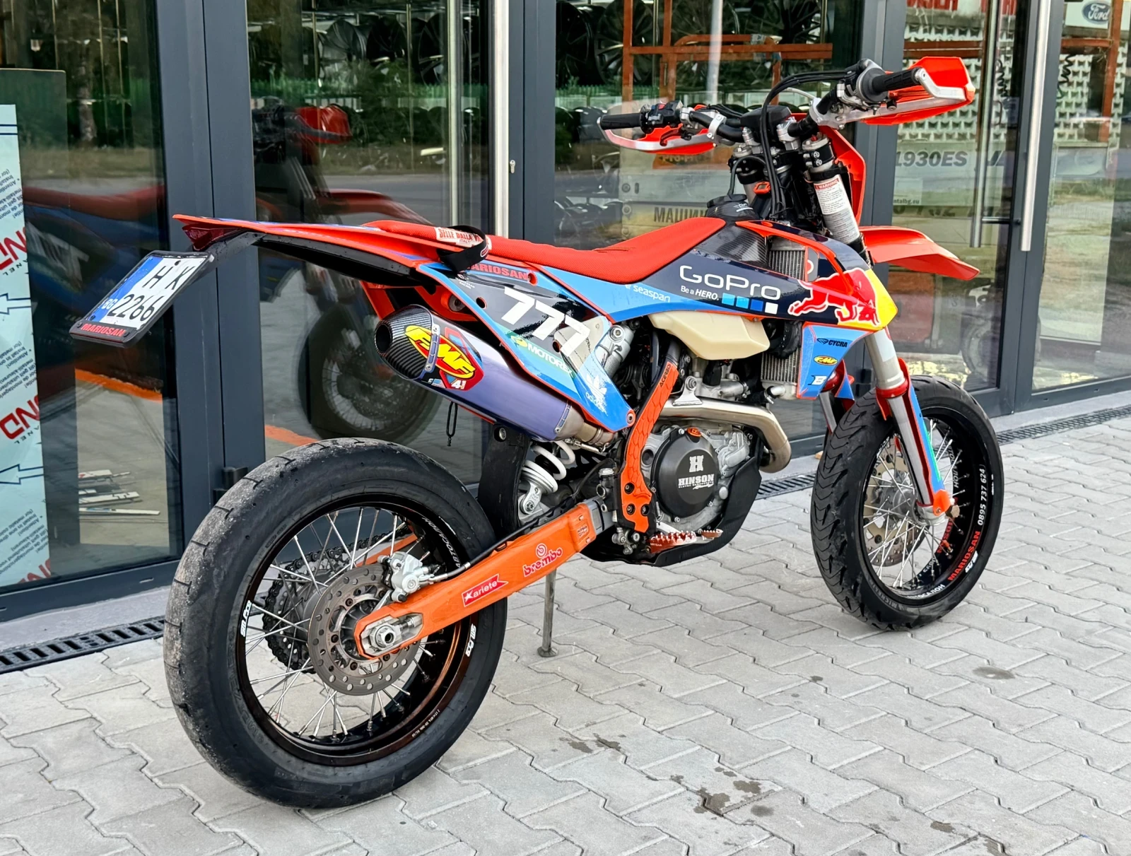 Ktm EXC  450cc | 2018 Година | 180 Моточаса | FMF | А2 , снимка 3 - Мотоциклети и мототехника - 56034349