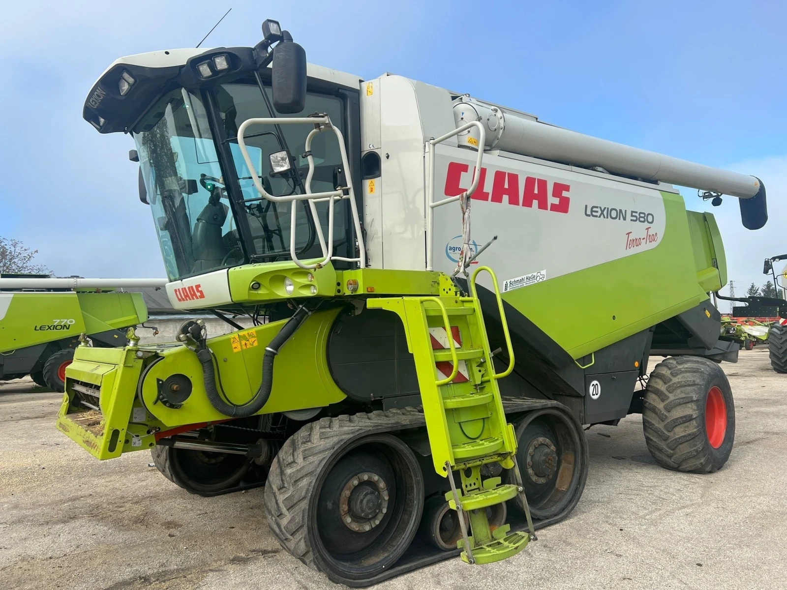 Комбайн Claas  LEXION 580, снимка 1