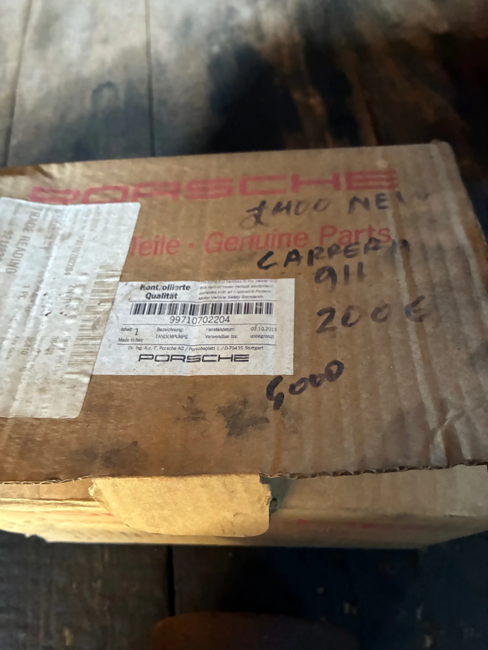 Вакуум, Тандем помпа Порше. Porsche 911,Carrera, Boxter, Cayman. 99710702204. Маслена помпа. , снимка 3 - Части - 53785639
