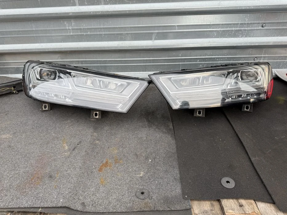 Ляв Десен фар 4M0941033 Full Led за Audi Q7 2015-19 г Фарове оригинал