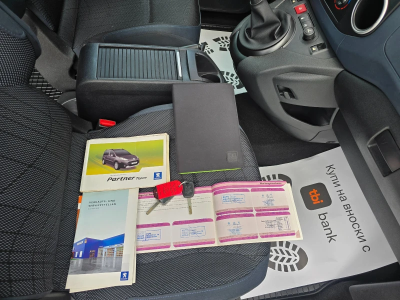 Peugeot Partner Теpee Family!!Германия!!Сервизна книжка!! , снимка 17 - Автомобили и джипове - 52543905