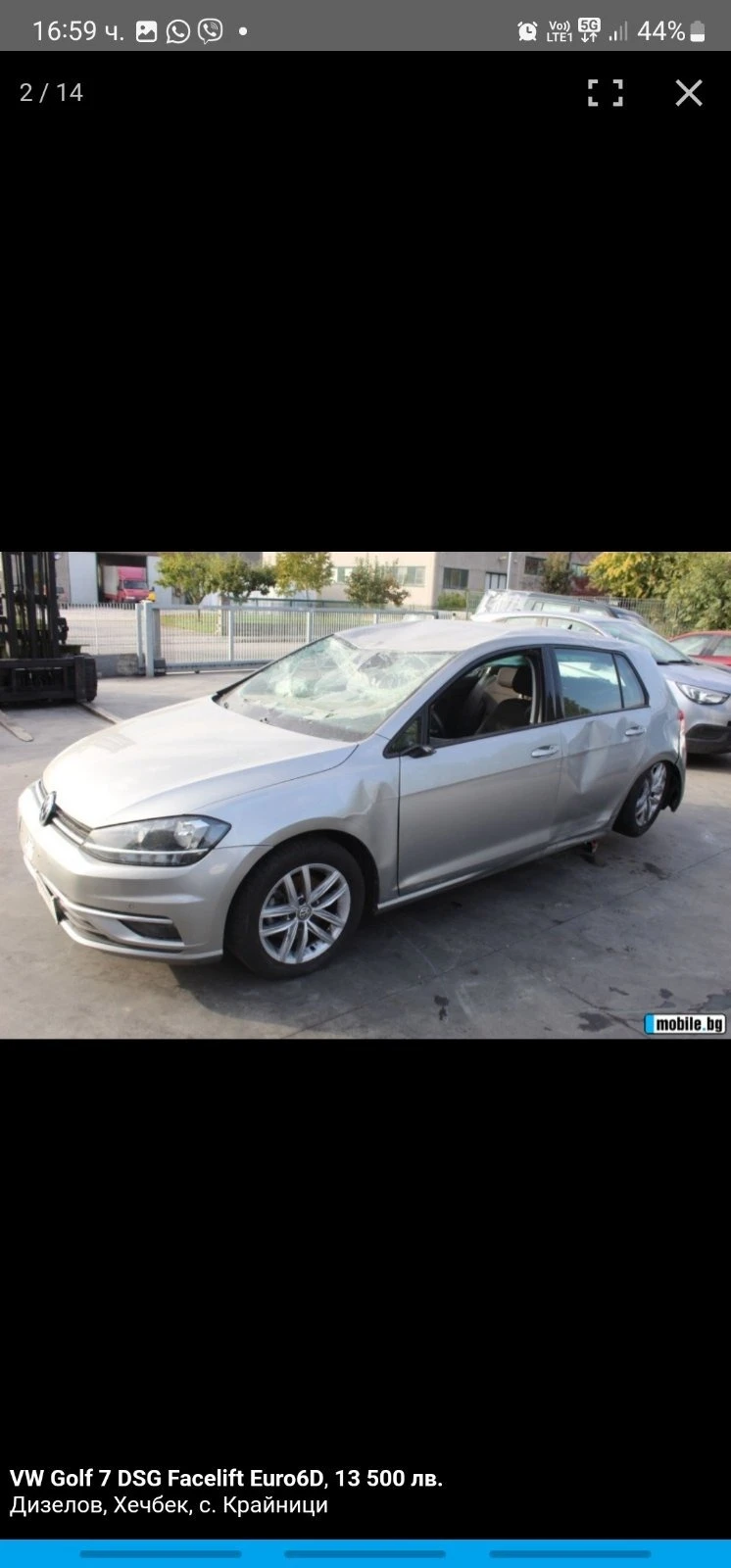 VW Golf На части 2 броя, единия  FACELIFT, снимка 2 - Автомобили и джипове - 49164456