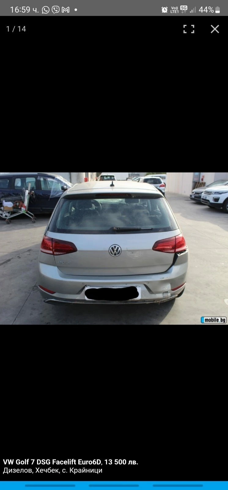 VW Golf На части 2 броя, единия  FACELIFT, снимка 4 - Автомобили и джипове - 47262895