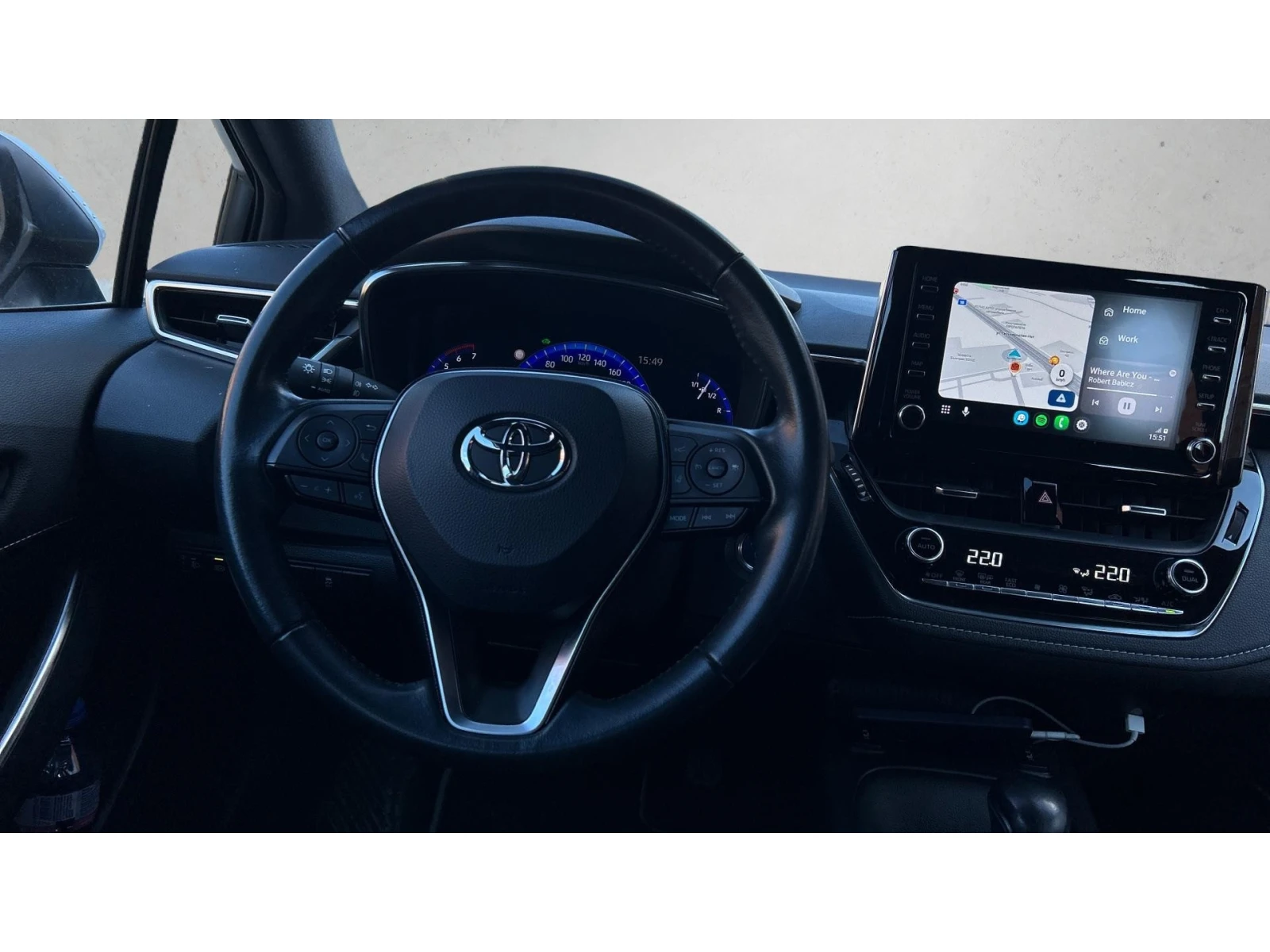 Toyota Corolla 1. 8 HSD Executive, Месечна вноска от 222  , снимка 15 - Автомобили и джипове - 54967111