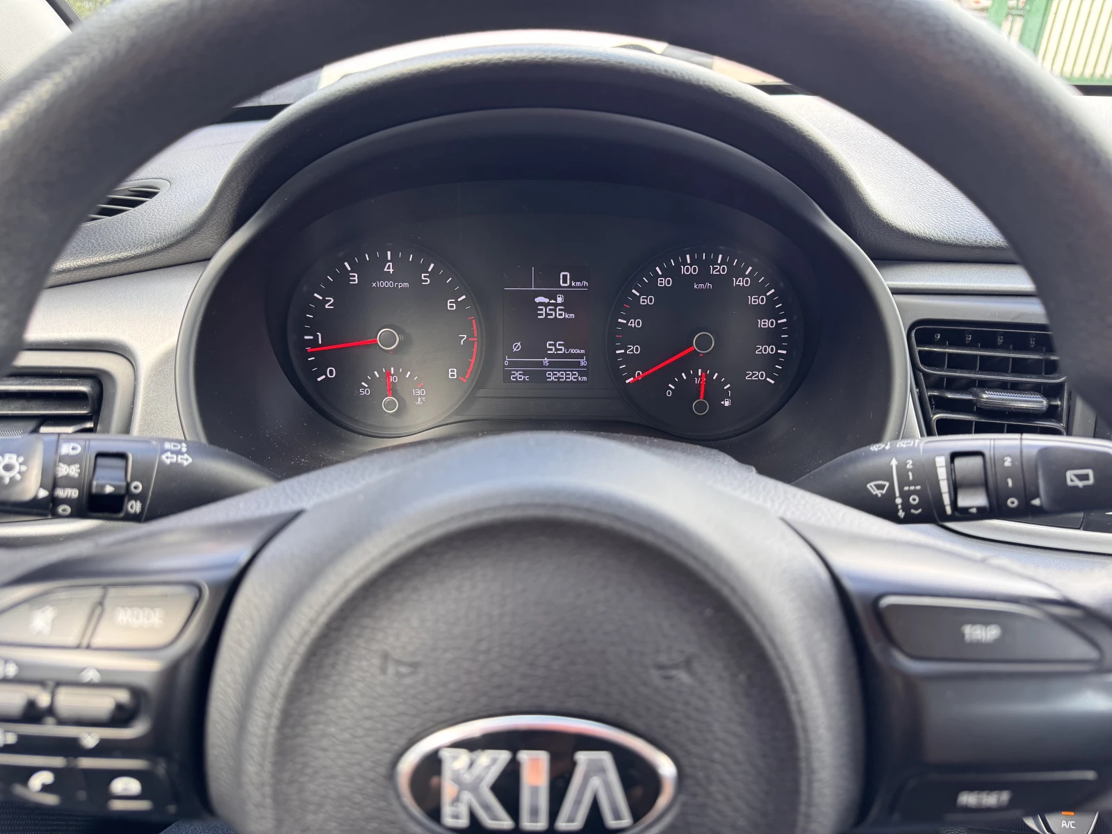 Kia Rio L/1.2MPI/84k.c./5MT, снимка 12 - Автомобили и джипове - 56105209