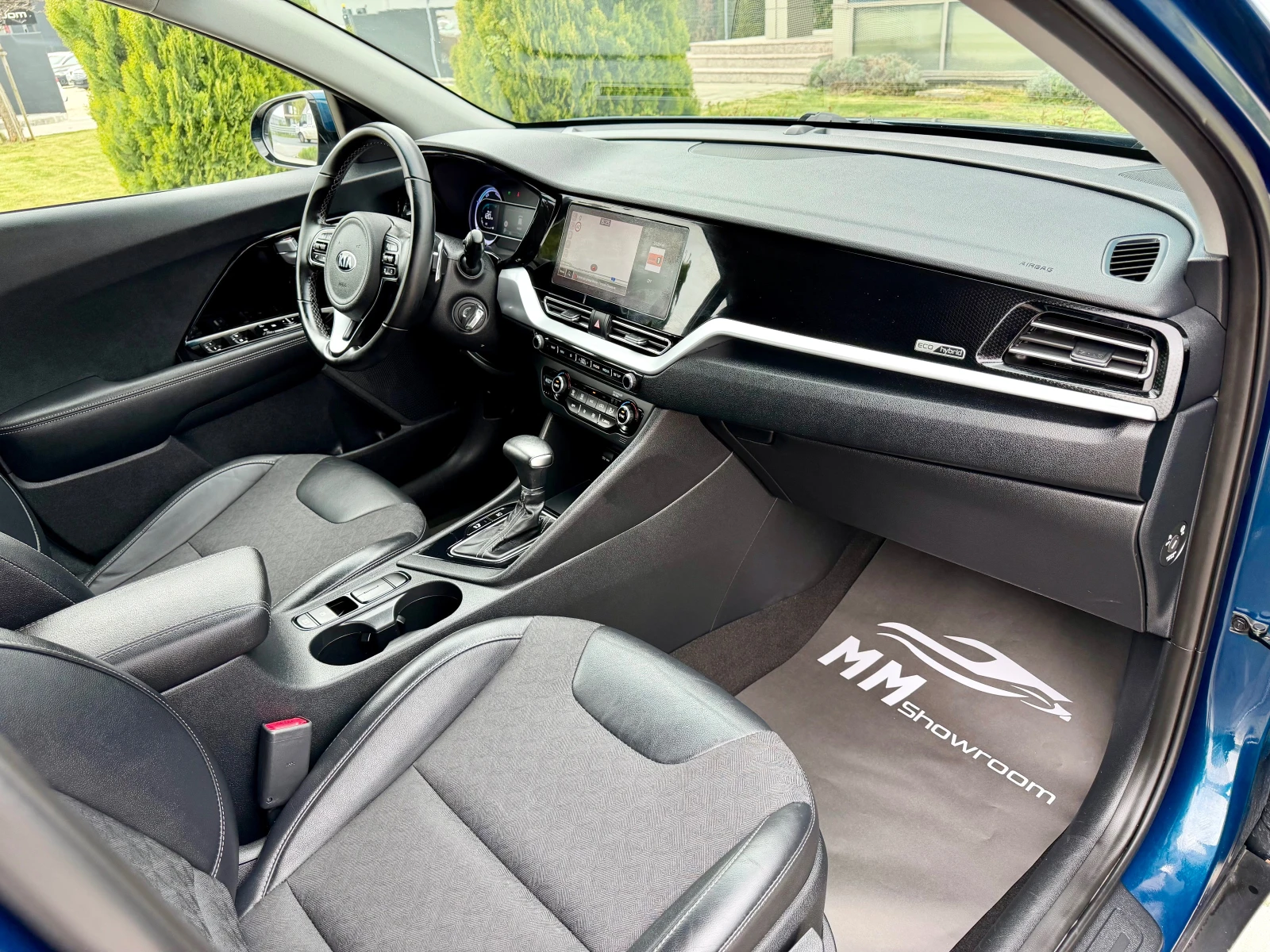 Kia Niro FACE-HYBRID--LANE-ASIST-КАМЕРА-DISTRONIC-, снимка 12 - Автомобили и джипове - 54219213