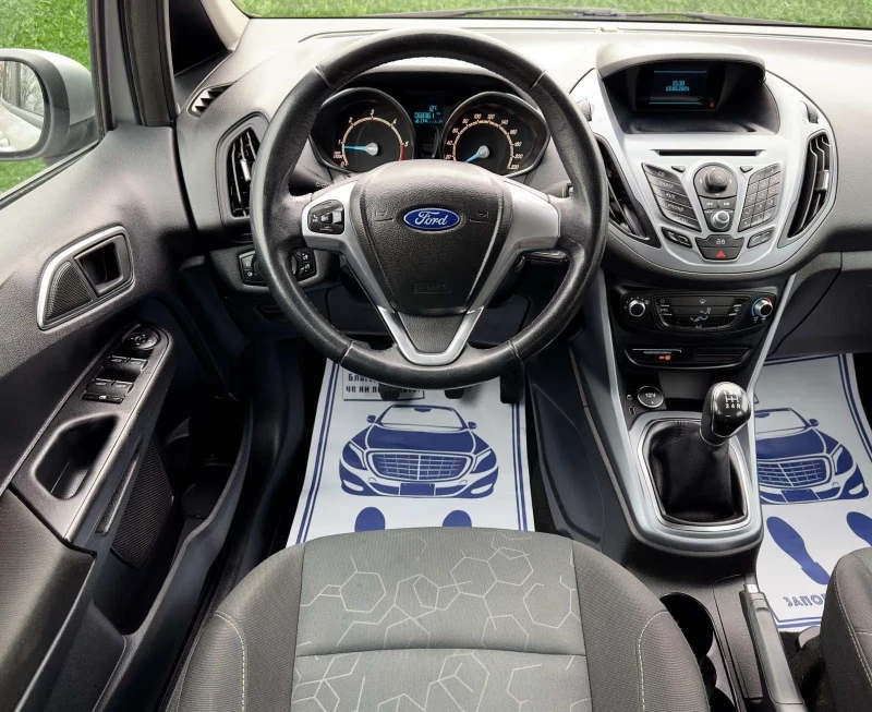 Ford B-Max 1.5TDCI 68 ХИЛ КМ, снимка 11 - Автомобили и джипове - 47335831