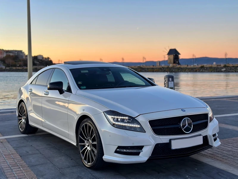 Mercedes-Benz CLS 350 CDI ///AMG Line 4MATIC * * БЯЛА ПЕРЛА* * , снимка 3 - Автомобили и джипове - 47884793