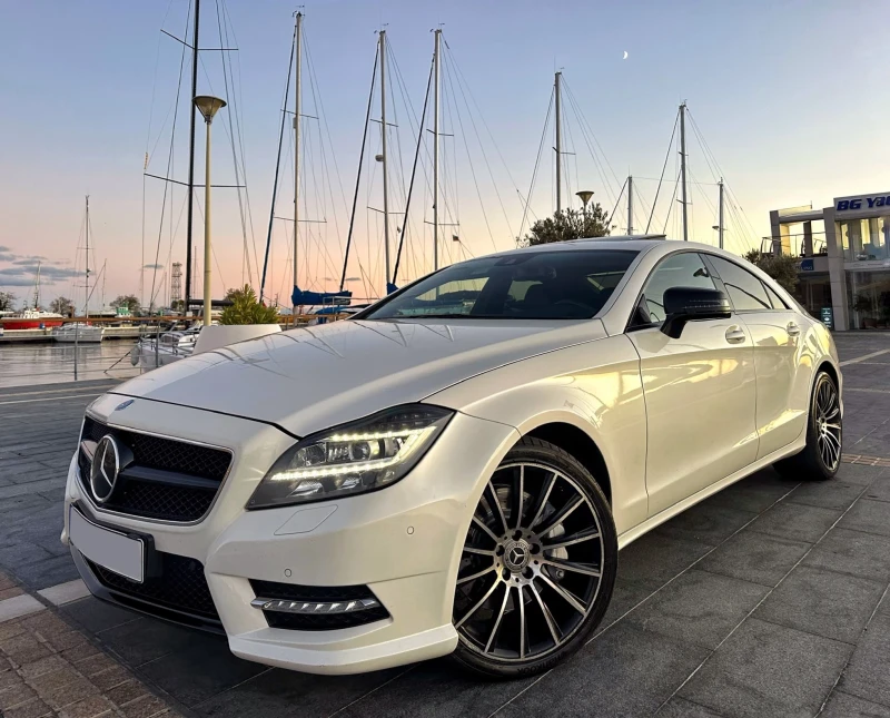 Mercedes-Benz CLS 350 CDI ///AMG Line 4MATIC * * БЯЛА ПЕРЛА* * , снимка 6 - Автомобили и джипове - 47884793