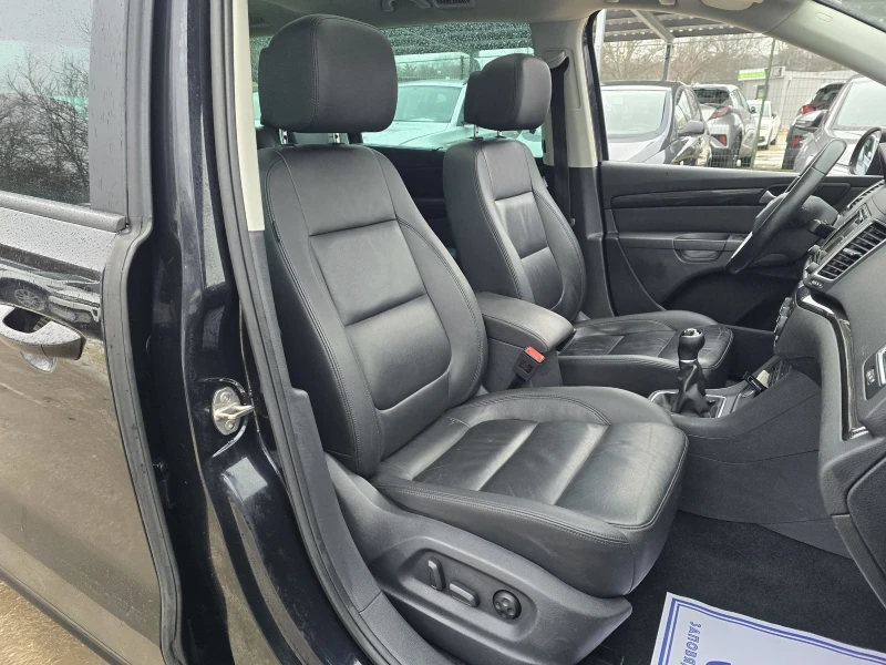 Seat Alhambra 2.0TDI 150к.с 6+ 1 места, снимка 14 - Автомобили и джипове - 53390031