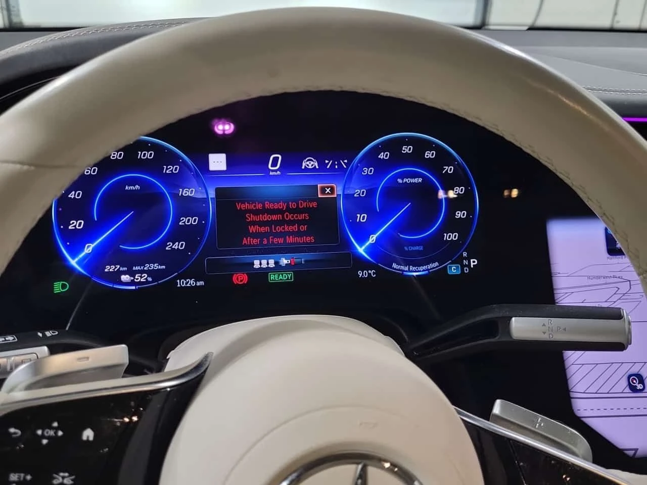 Mercedes-Benz EQS 580| BURMESTER| ОБДУХВАНЕ| HEAD-UP| 360| 2 КЛЮЧА| , снимка 9 - Автомобили и джипове - 54369138