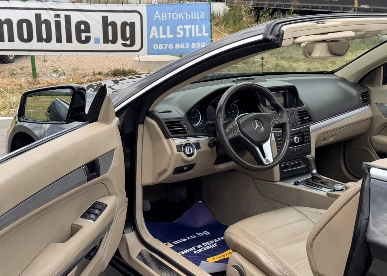 Mercedes-Benz E 220 2.2D / Cabrio, снимка 8 - Автомобили и джипове - 55213515