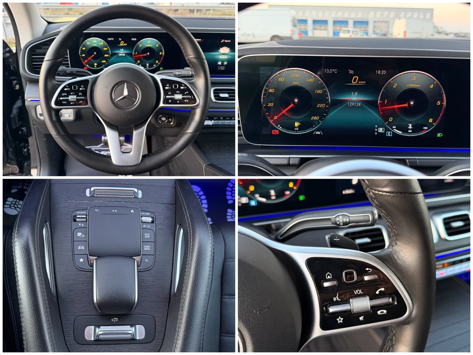 Mercedes-Benz GLE 400 d= 4Matic= AMG= Distronic= Burmester= 360* ������= | Mobile.bg � ����������� 15