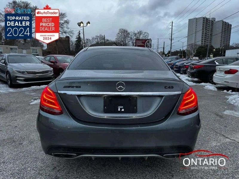 Mercedes-Benz C 43 AMG * C43 | | Panoramic | Red Stitching * CARFAX * ЦЕН, снимка 4 - Автомобили и джипове - 53567094