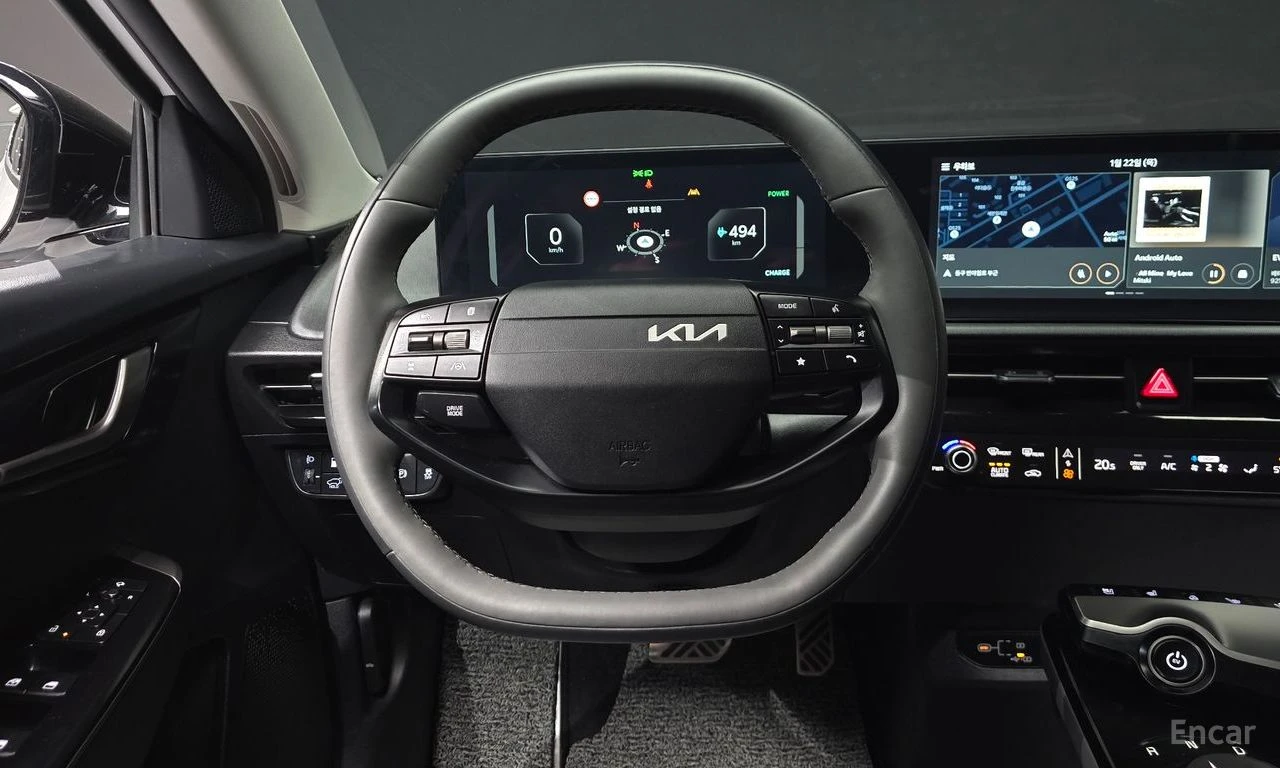 Kia EV6 AIR* LONG RANGE* КОЖА* ПОДГРЕВ* ОБДУХВАНЕ* LINE AS, снимка 12 - Автомобили и джипове - 54387969