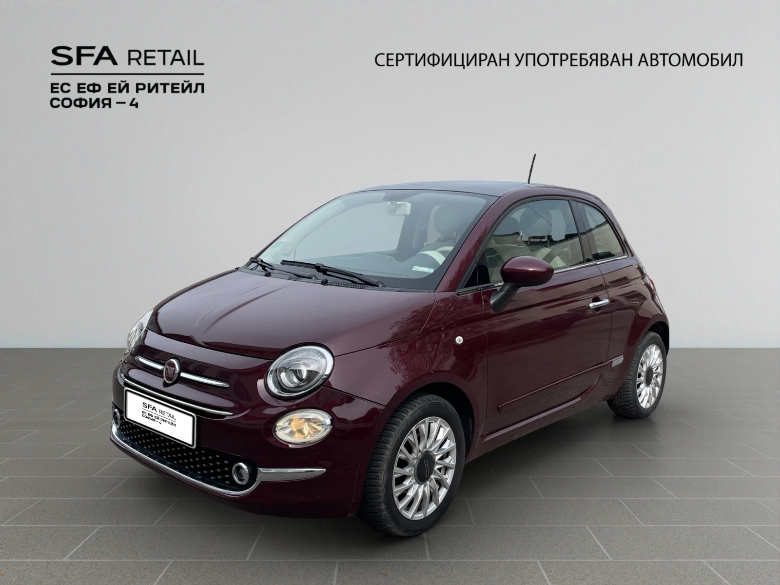 Fiat 500 1.2 petrol 69 hp ET