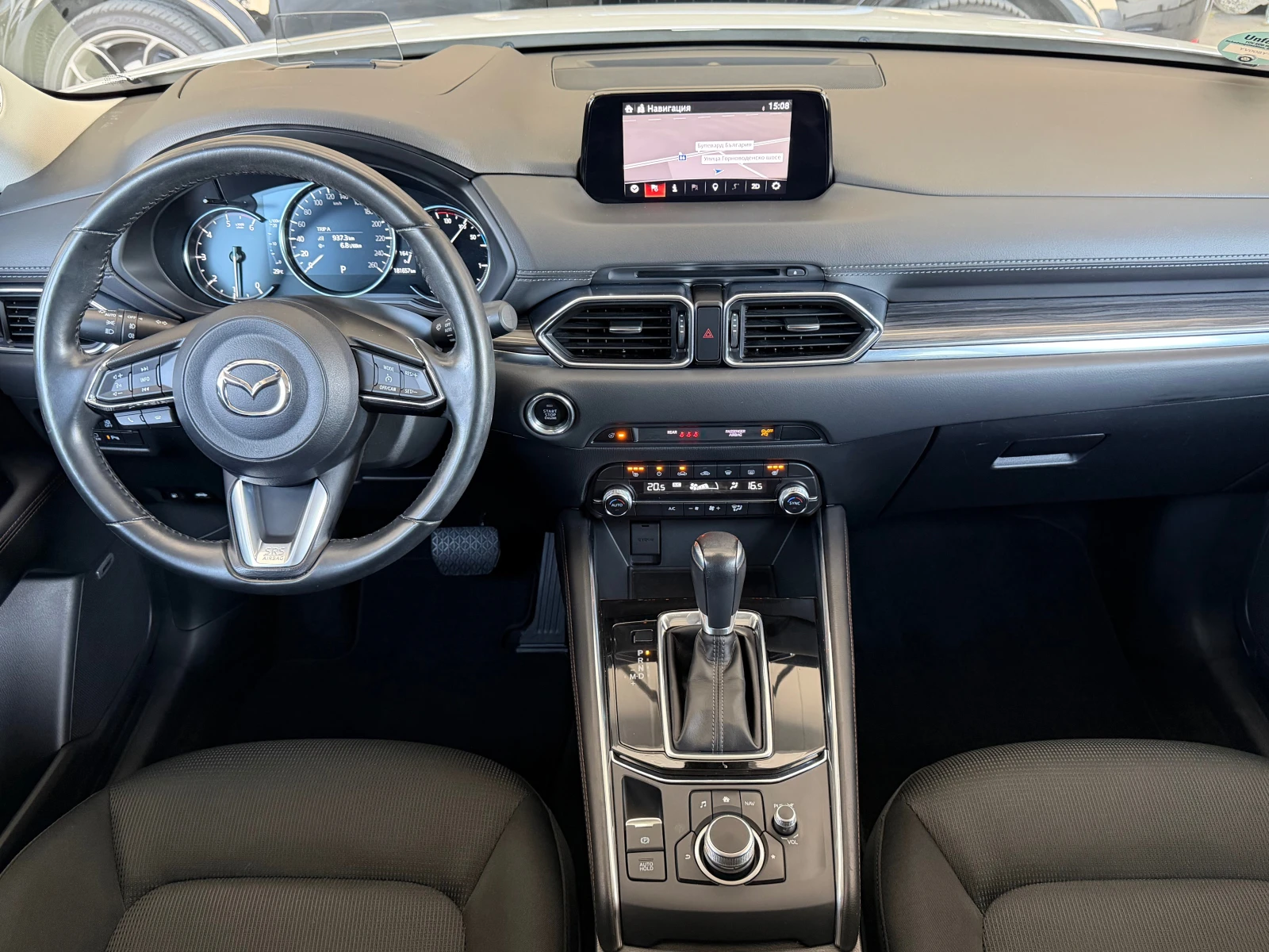 Mazda CX-5 2.2d-184ps, 4x4, SPORT-FULL SERVICE MAZDA-KATO HOB, снимка 10 - Автомобили и джипове - 55643665