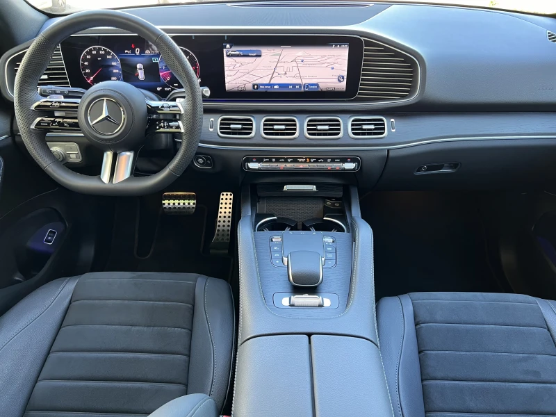 Mercedes-Benz GLE 450 d/AMG/4-MATIC/NIGHT/PANO/BURM/AIRMATIC/360/, снимка 15 - Автомобили и джипове - 51175908