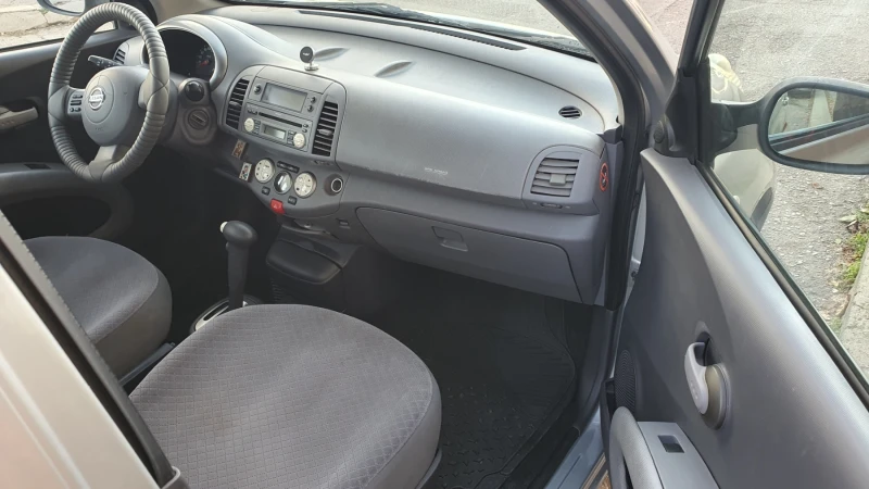 Nissan Micra 1.2i АВТОМАТИК КЛИМА, снимка 11 - Автомобили и джипове - 52410276