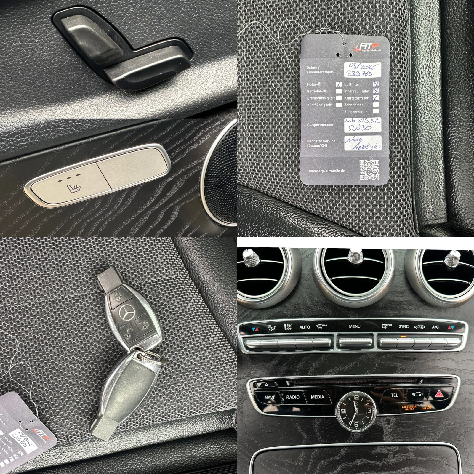 Mercedes-Benz C 250 2.2CDI 204HP 4-MATIC PANORAMA  | Mobile.bg   15