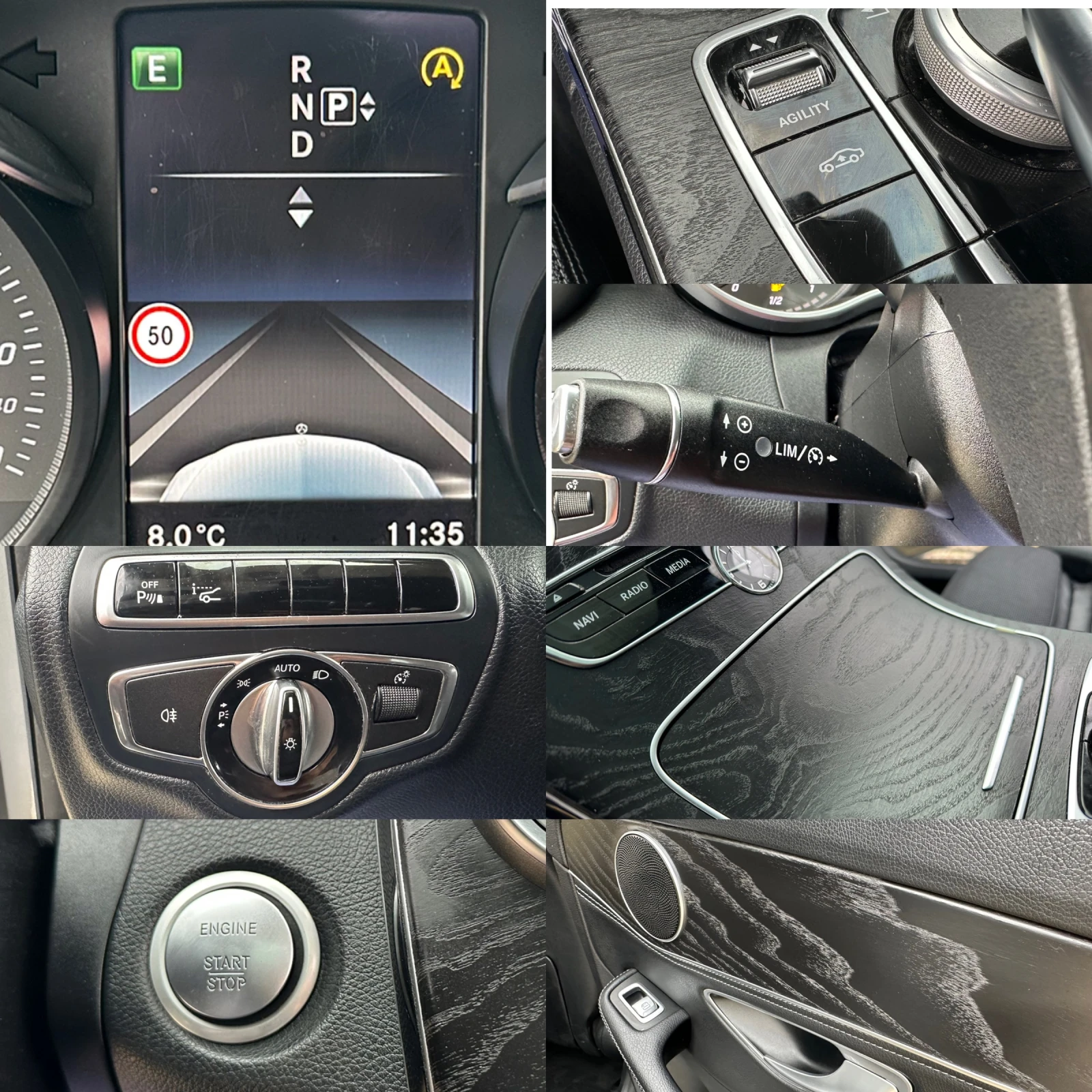 Mercedes-Benz C 250 2.2CDI 204HP 4-MATIC PANORAMA  | Mobile.bg   14